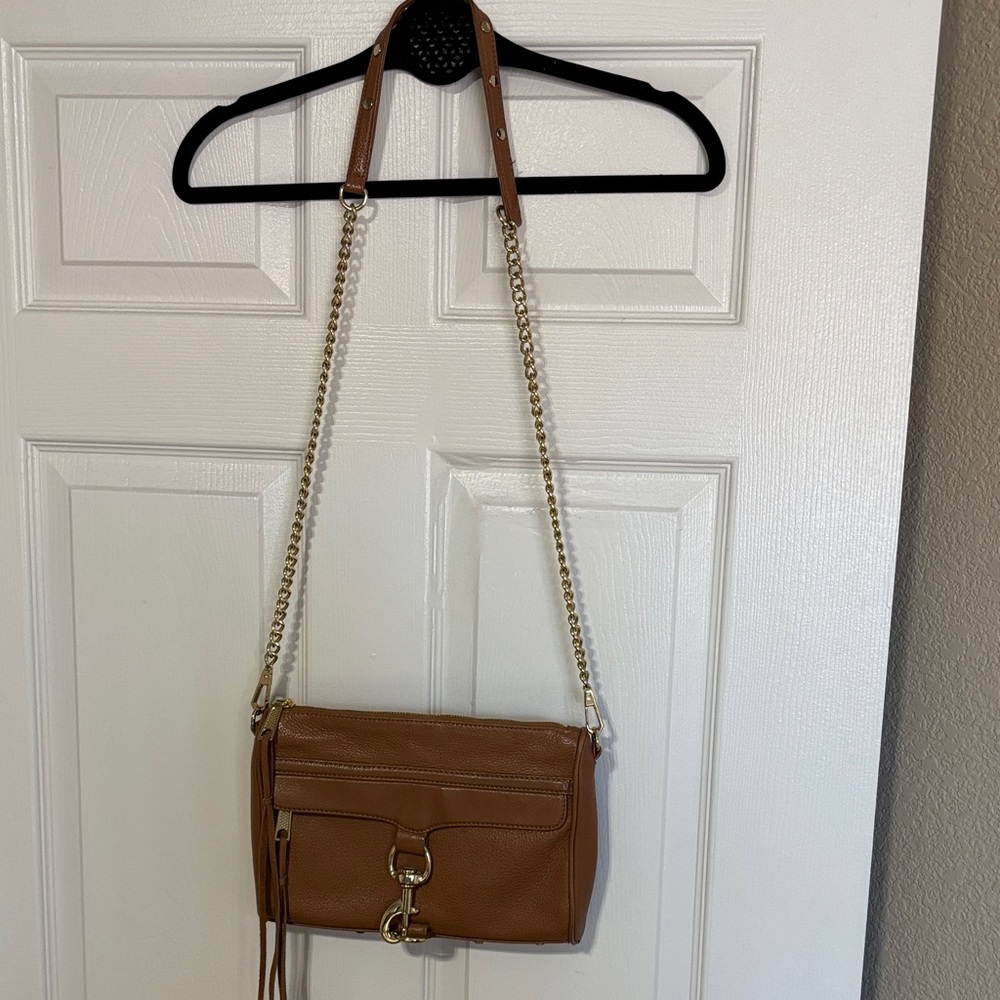 Rebecca Minkoff Brown Leather Crossbody Bag